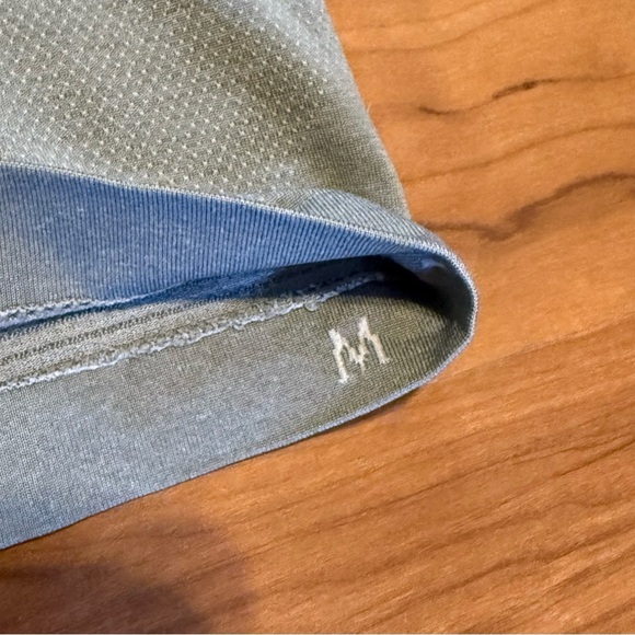 LULULEMON Men’s Metal Vent Tech T Shirt Short Sleeve Grey Medium - Picture 3 of 4